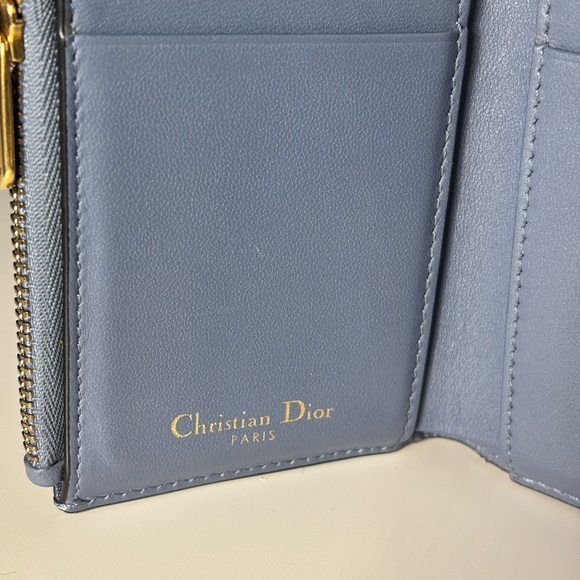 Dior Saddle Wallet Cerulian Blue - Picture 5 of 14